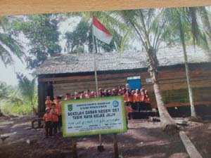 Plh Kasek SD 007 Tasik Raya Batang Tuaka Datangi Gedung Dewan